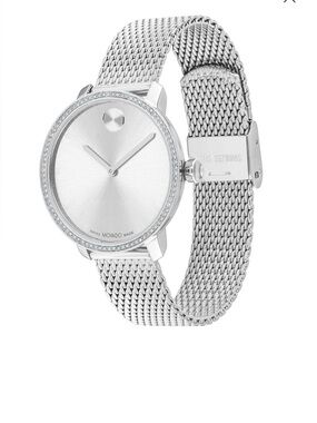 Movado
Women's Swiss Bold Shimmer Stainless Steel Mesh Bracelet Watch 34mm